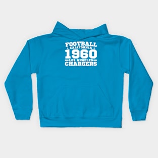 Football California 1960 Los Angeles Chargers Kids Hoodie